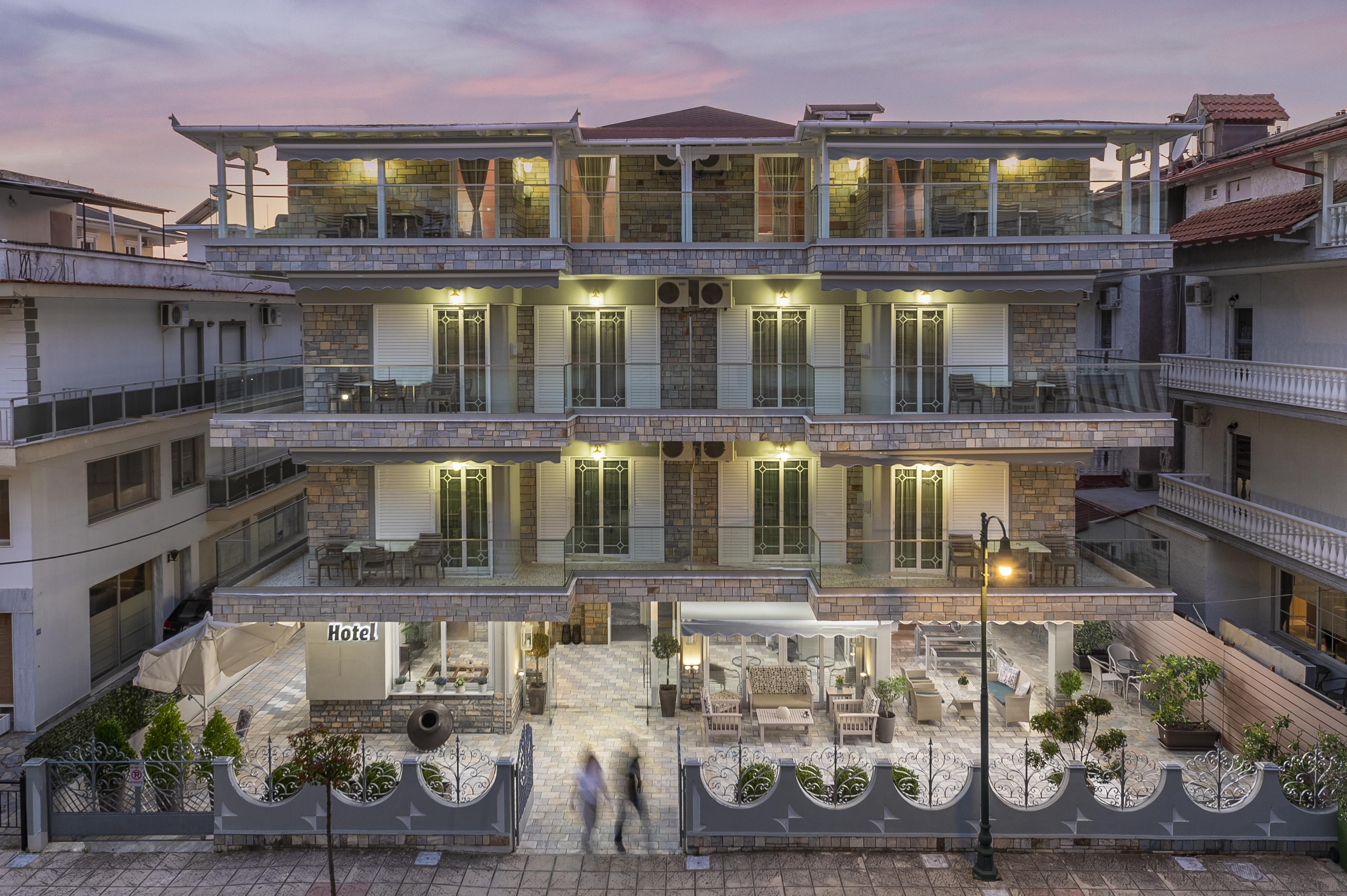 Ouzas luxury Hotel Olympiakí Aktí Exterior foto